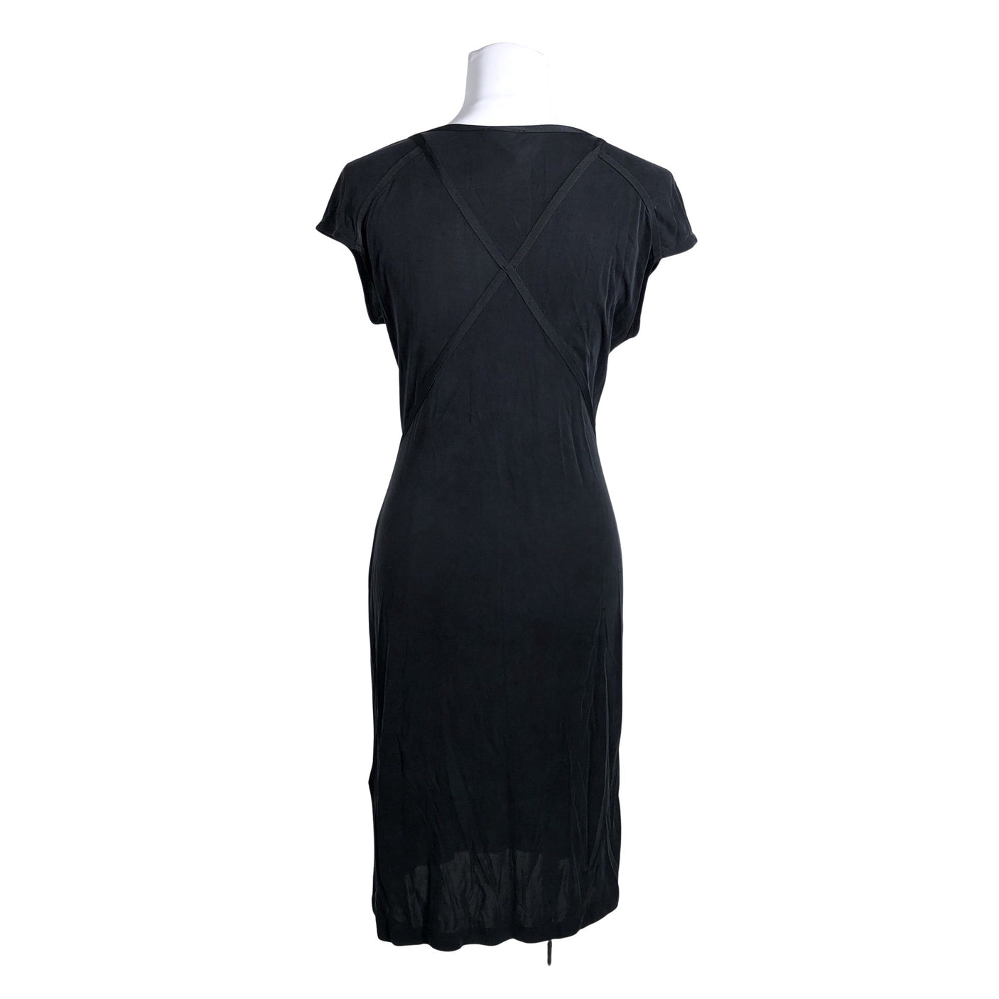 Unisex Luxury - Tricot dress, size 38 - Black (2)