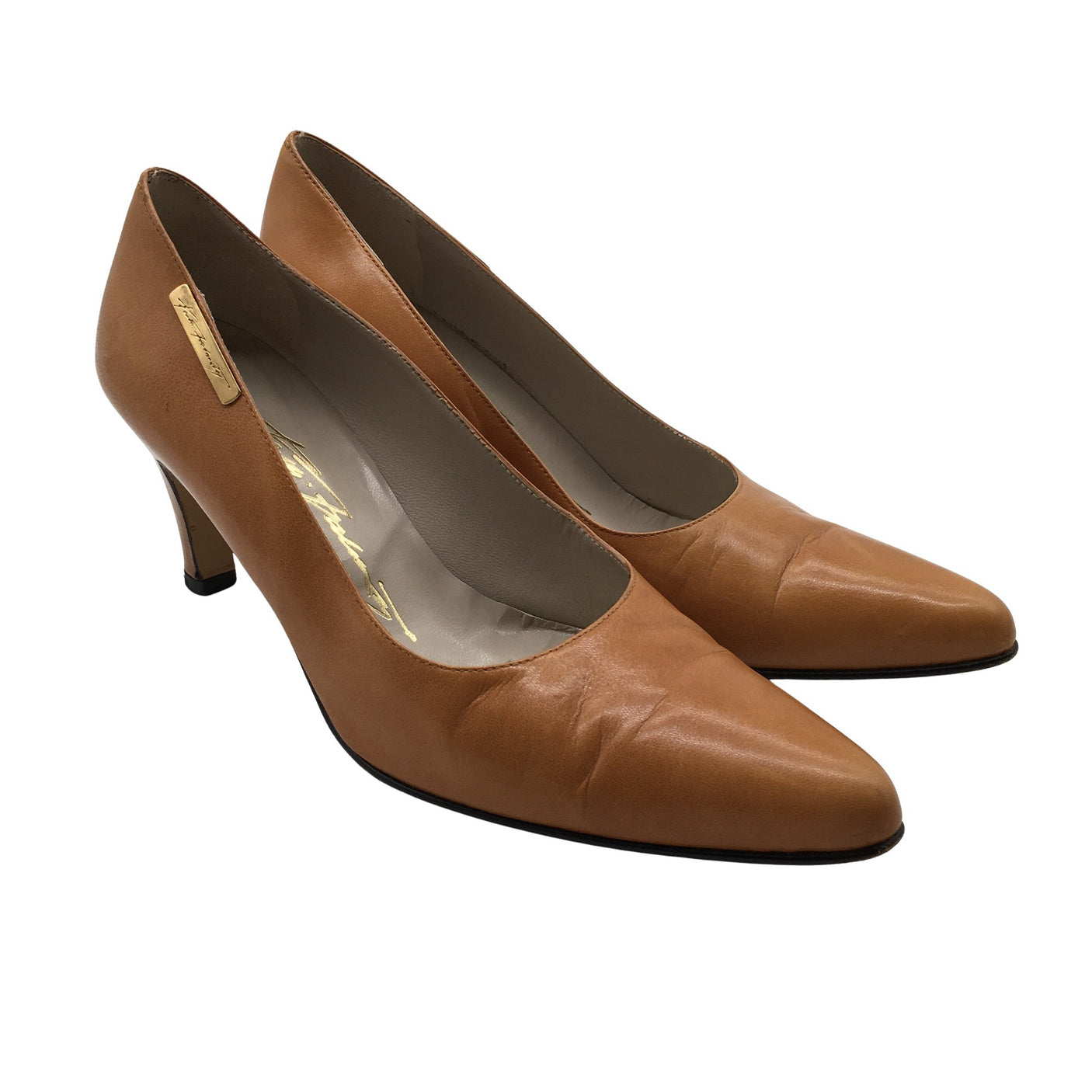 Unisex Pertti Palmroth - High heels, size 37 - Brown (2)