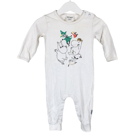Unisex Moomin by Martinex - Overalls, size 68 - 74 - White ()