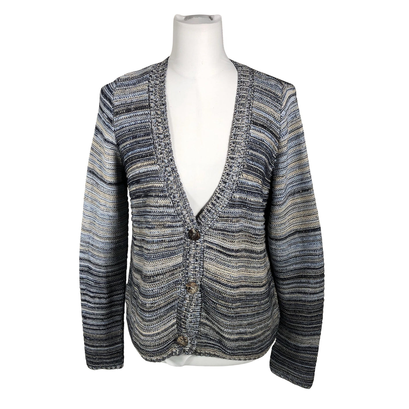 Unisex Skovhuus - Cardigan, size 38 - Blue (1)