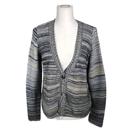 Unisex Skovhuus - Cardigan, size 38 - Blue ()
