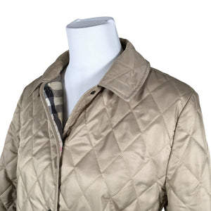 Unisex Burberry Brit - Quilted jacket, size 36 - Beige (3)
