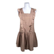 Unisex Kling - Schiffon dress, size 34 - Brown ()