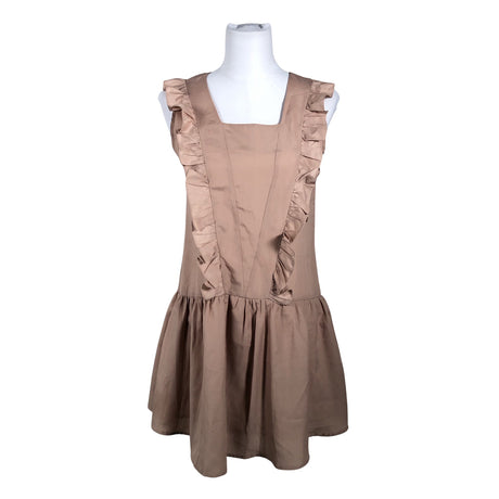 Unisex Kling - Schiffon dress, size 34 - Brown ()