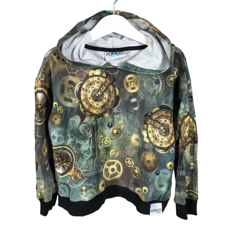 Unisex Pop & Co Helsinki - Hoodie, size 116 - 122 - Green ()