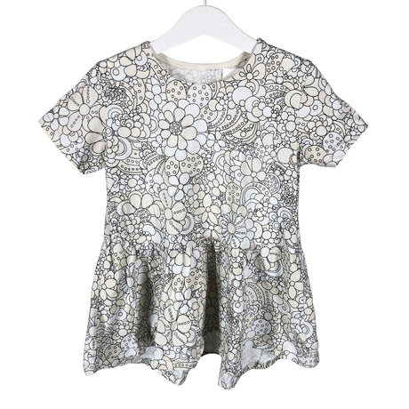Unisex Handmade - Tricot dress, size 122 - 128 - Beige ()