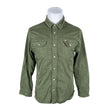 Unisex &Sons - Collared shirt, size M - Green ()