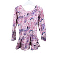 Unisex Handmade - Tricot dress, size 110 - 116 - Light pink ()