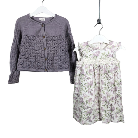 Unisex Newbie - Cardigan, size 110 - 116 - Violet ()