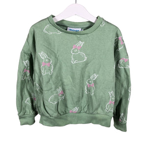 Unisex Bogi - Sweatshirt, size 116 - 122 - Green (1)