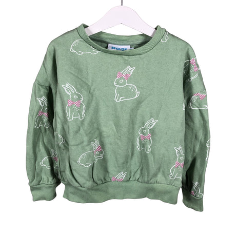 Unisex Bogi - Sweatshirt, size 116 - 122 - Green ()