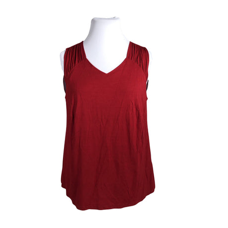 Unisex Atelier Creation - Tricot tank top, size 50 - Red ()
