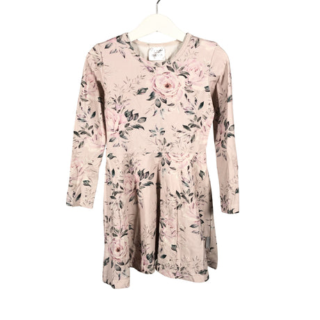 Unisex Hento Style - Tricot dress, size 110 - 116 - Light pink ()