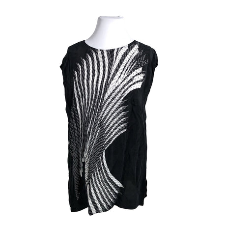 Unisex Voglia - Schiffon tunic, size 46 - Black ()