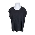Unisex Thing - Short-sleeved blouse, size 44 - Black ()
