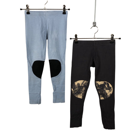 Unisex Papu - Leggings, size 110 - 116 - Light blue ()
