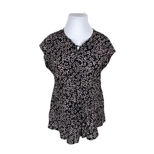 Unisex The Masai - Short-sleeved blouse, size 44 - Black (1)