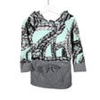 Unisex Handmade - Tricot tunic, size 104 - 110 - Turquoise ()