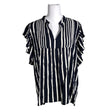 Unisex Marc Lauge - Short-sleeved blouse, size 40 - Blue ()