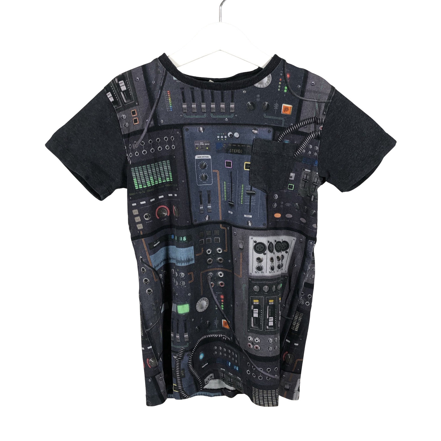 Unisex Molo Kids - T-shirt, size 122 - 128 - Gray (1)