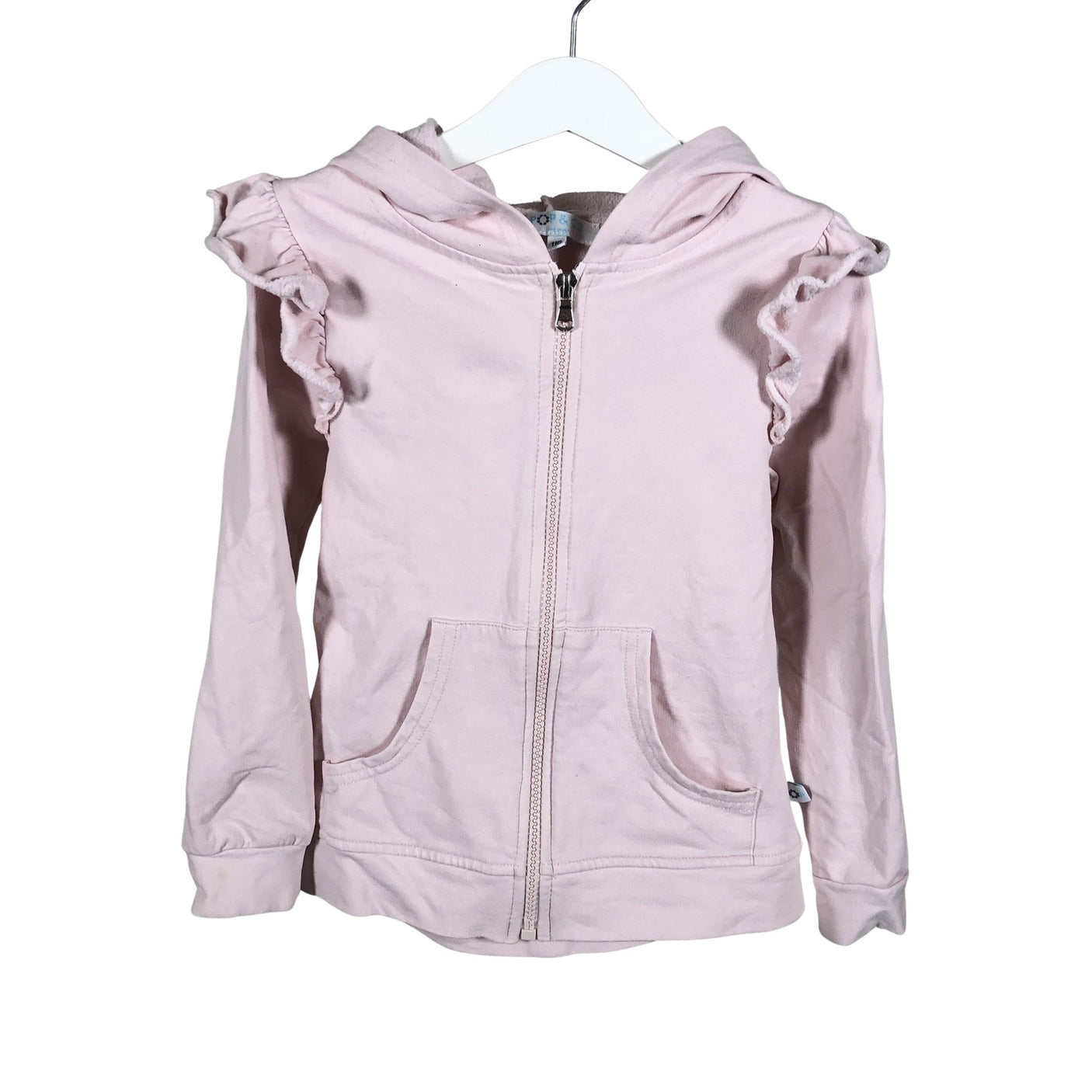 Unisex Pop & Co Helsinki - Hoodie, size 110 - 116 - Light pink (1)