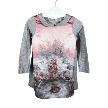 Unisex Mayoral - Tricot dress, size 92 - 98 - Gray ()