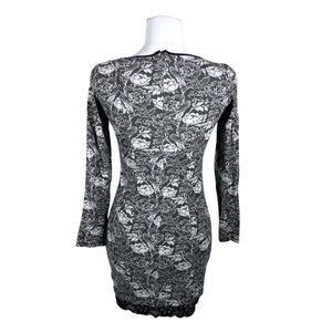Unisex Patrizia Pepe - Tricot dress, size 36 - Gray (2)