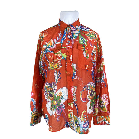 Unisex Lauren Ralph Lauren - Blouse, size 42 - Orange ()