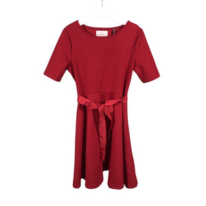 Unisex Holly & Whyte by Lindex - Tricot dress, size 122 - 128 - Red (1)