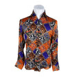 Unisex Hawes & Curtis - Collared shirt, size S - Orange ()
