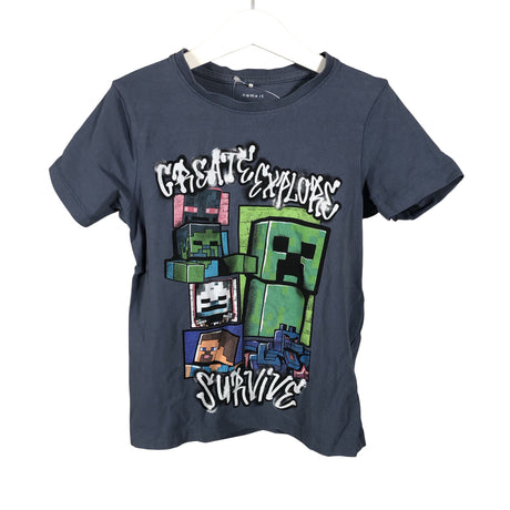 Unisex Name It - T-shirt, size 122 - 128 - Blue ()