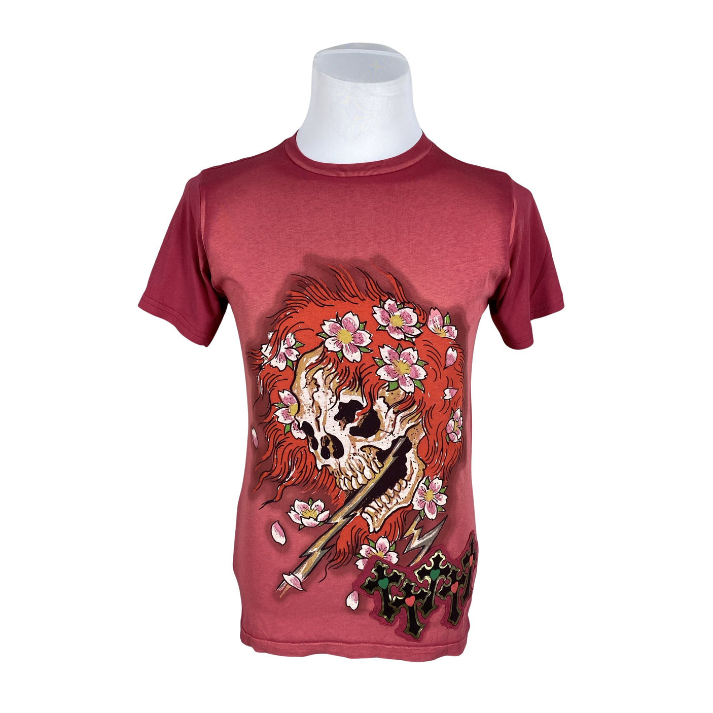 Unisex Ed Hardy - T-shirt, size S - Red (1)