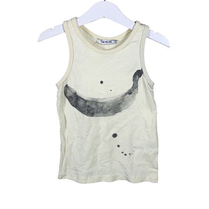 Unisex One We Like - Tricot tank top, size 104 - 110 - Yellow (1)