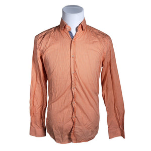 Unisex Pierre Clarence - Collared shirt, size S - Orange (1)
