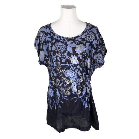 Unisex The Masai - Short-sleeved blouse, size 38 - Blue ()