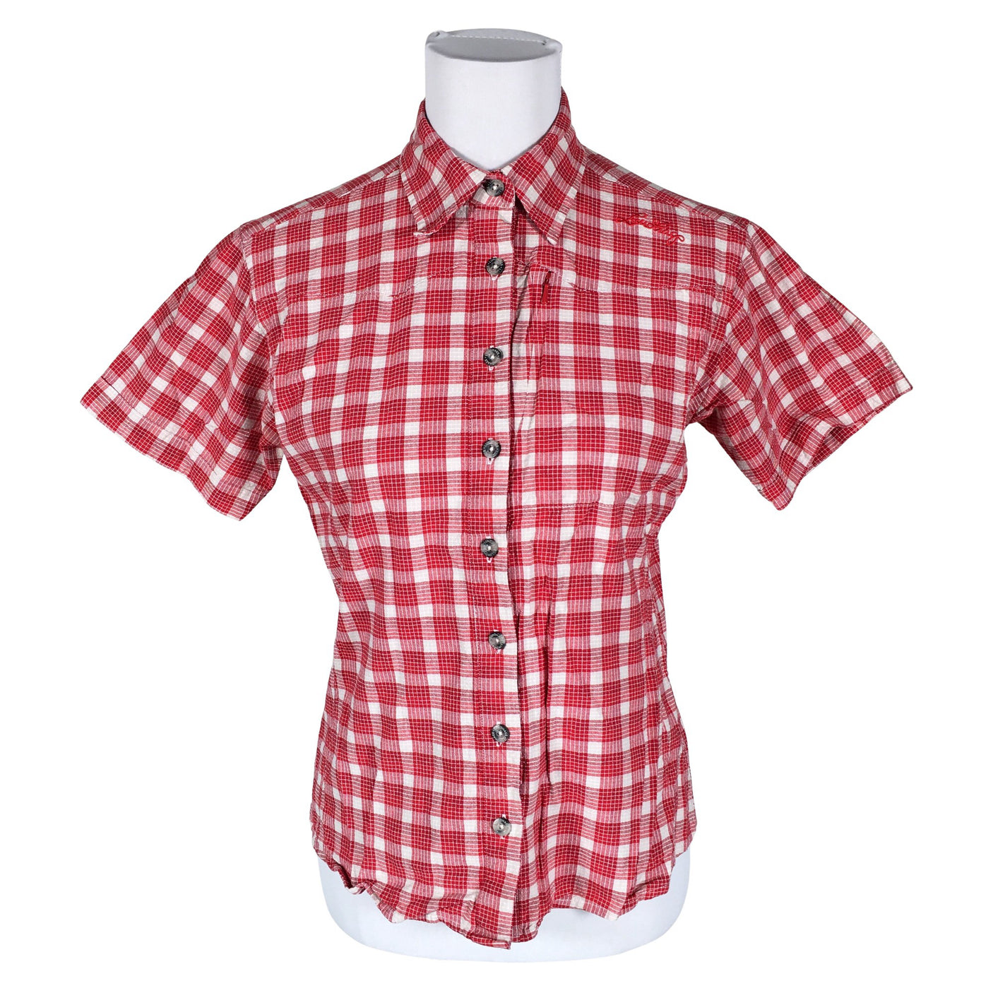 Unisex Lundhags - Collared shirt, size 40 - Red (1)