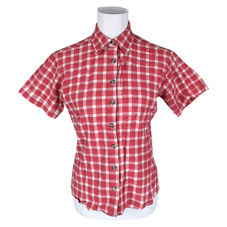 Unisex Lundhags - Collared shirt, size 40 - Red ()