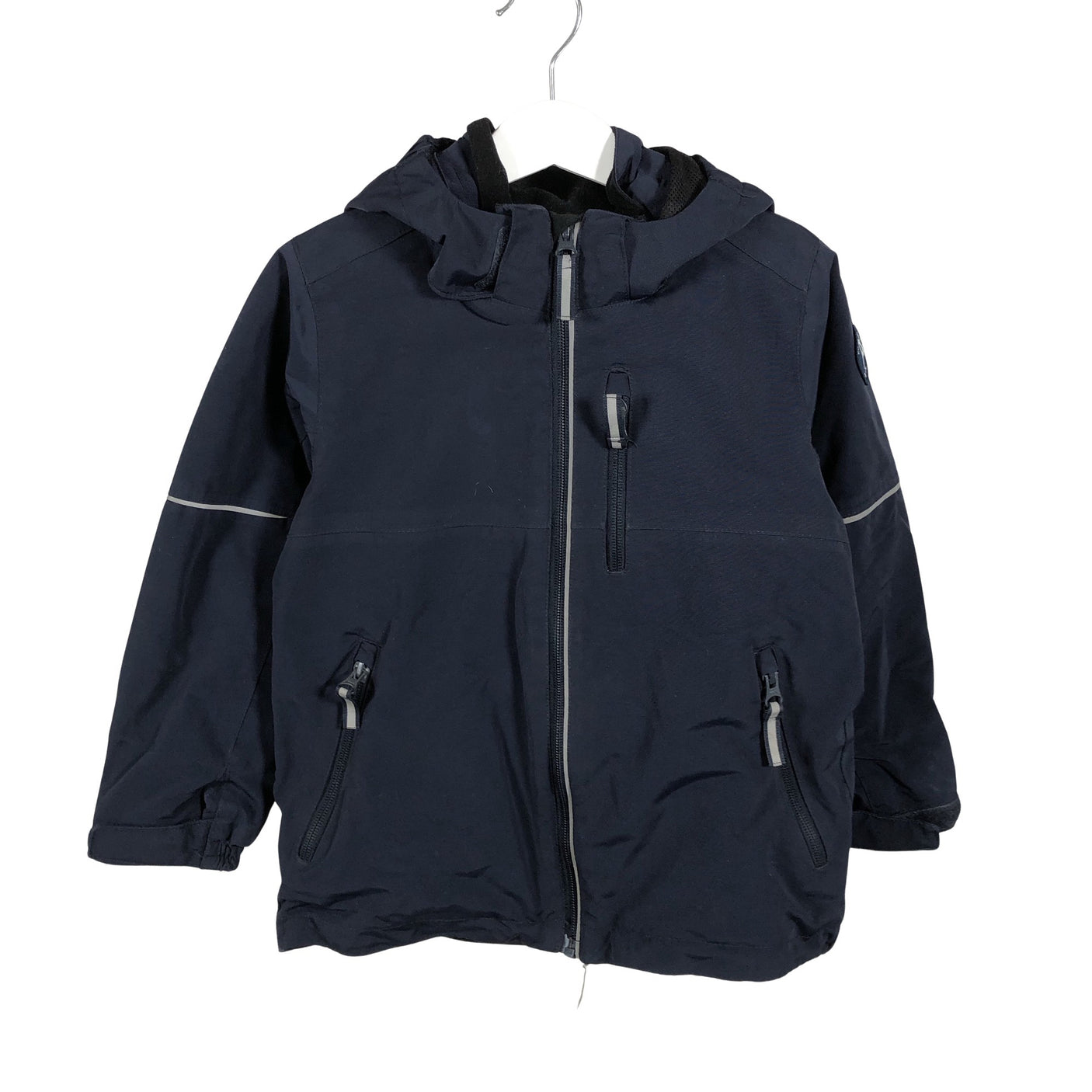 Unisex Polarn O. Pyret - Spring/Fall jacket, size 110 - 116 - Blue (1)