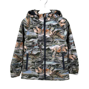 Unisex Name It - Soft shell jacket, size 110 - 116 - Green (1)