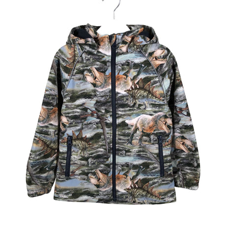 Unisex Name It - Soft shell jacket, size 110 - 116 - Green ()