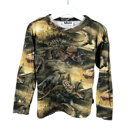 Unisex Molo Kids - Tricot shirt, size 110 - 116 - Green ()