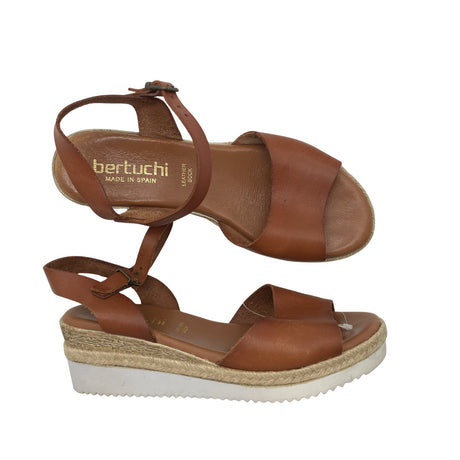 Unisex Bertuchi - Wedge sandals, size 38 - Brown ()