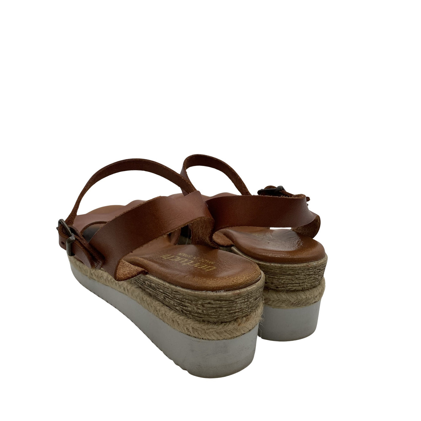 Unisex Bertuchi - Wedge sandals, size 38 - Brown (2)