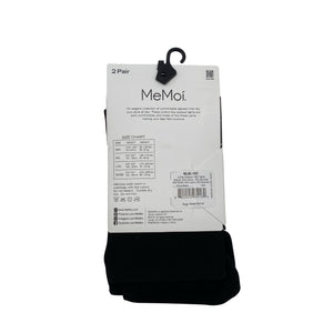 Unisex MeMoi - Schiffon trousers, size 36 - Black (2)