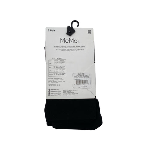 Unisex MeMoi - Schiffon trousers, size 36 - Black (2)