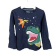 Unisex Mini Boden - Tricot shirt, size 110 - 116 - Blue ()