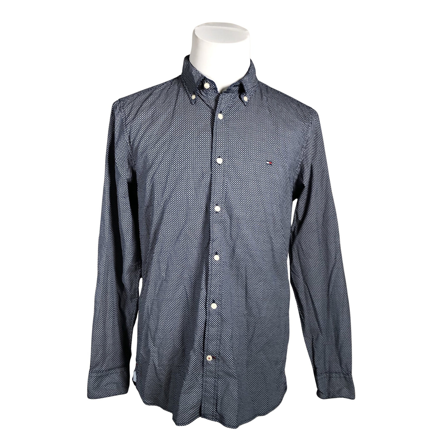 Unisex Tommy Hilfiger - Collared shirt, size L - Blue (1)