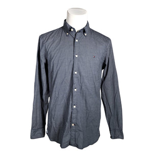 Unisex Tommy Hilfiger - Collared shirt, size L - Blue (1)