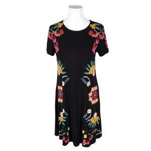 Unisex Desigual - Tricot dress, size 38 - Black (1)