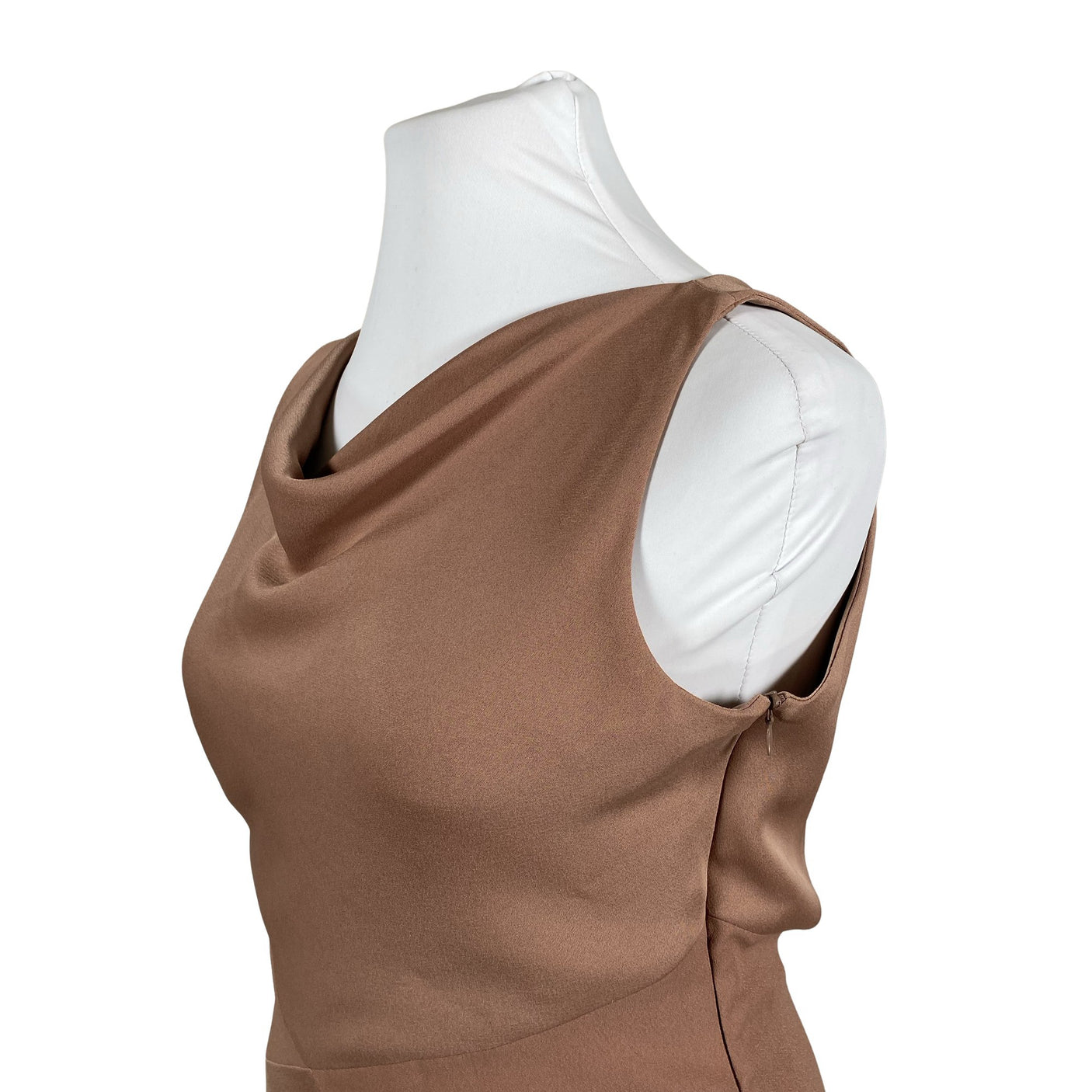 Unisex Katri Niskanen - Schiffon dress, size 44 - Brown (2)